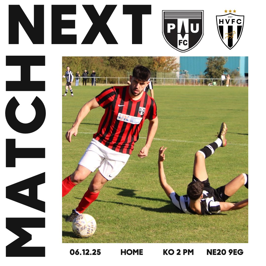 pontelandutd's tweet image. SATURDAY | LEAGUE ⚽️

Come Support The Lads 🗣️

#PUFC | #UTP | #SupportLocal | 🖤🤍