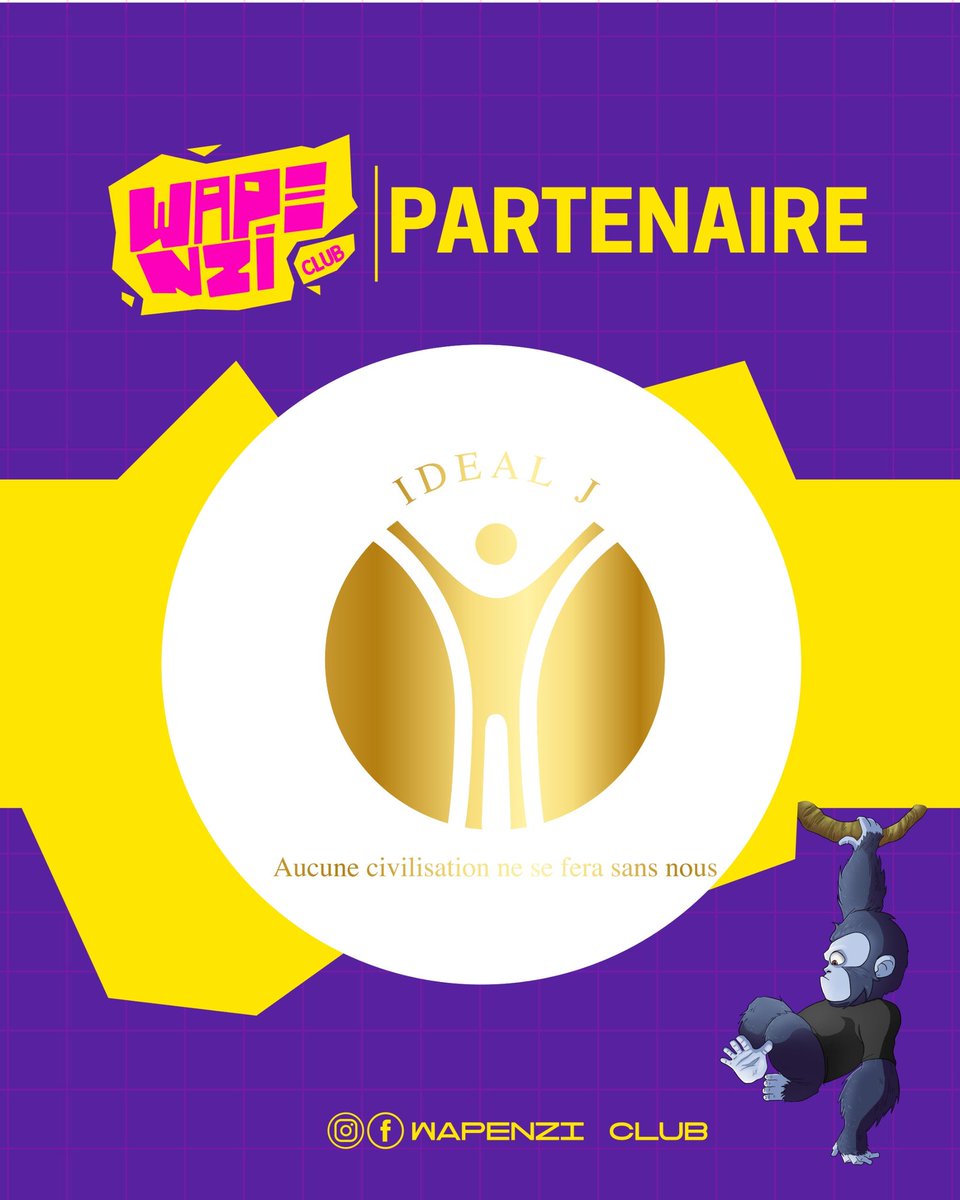 idealJ20's tweet photo. L'organisation Idéal J a l’honneur  d'être conviée à la première édition du Festival de la BD &amp; du Film d’Animation Africaine organisé par WAPENZI CLUB, qui se tiendra du 5 au 7 décembre 2025, un rendez-vous inédit entièrement dédié à la mise en lumière des talents africains. https://t.co/7LETrdW8K5