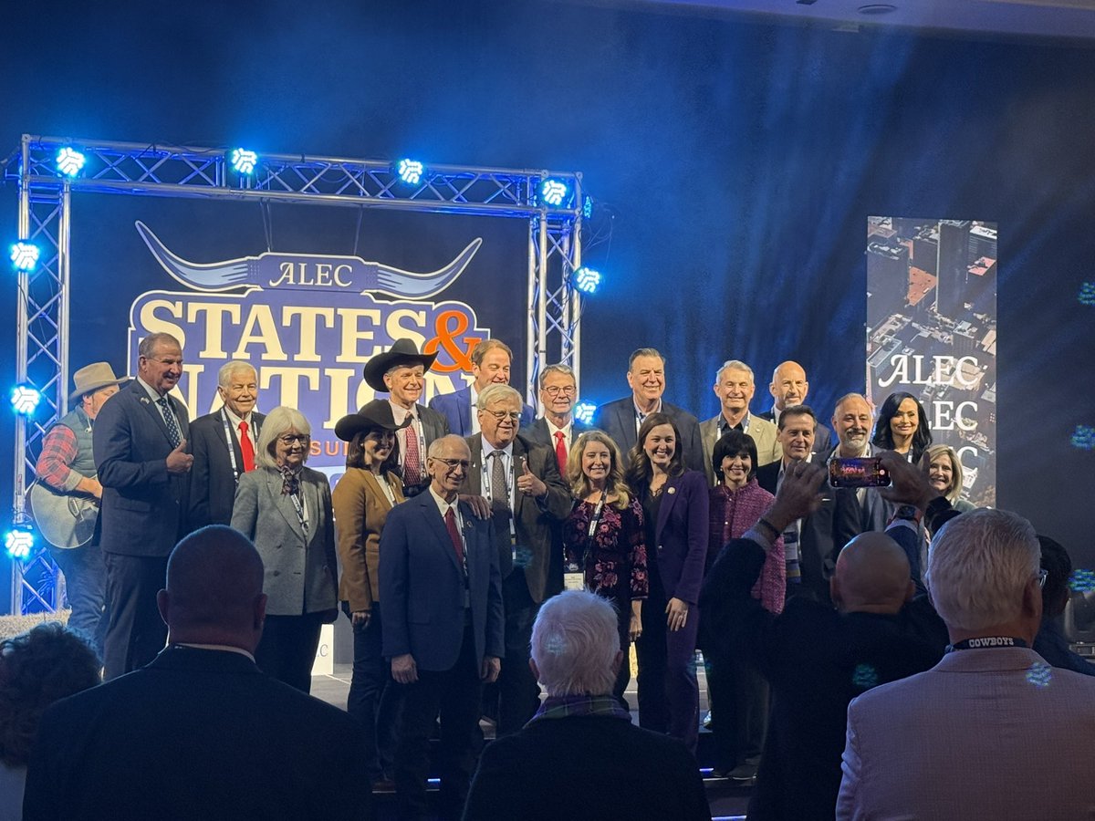 Great Texas crowd at the 2025 ALEC States &amp; Nation Policy Summit in Fort Worth!  #txlege