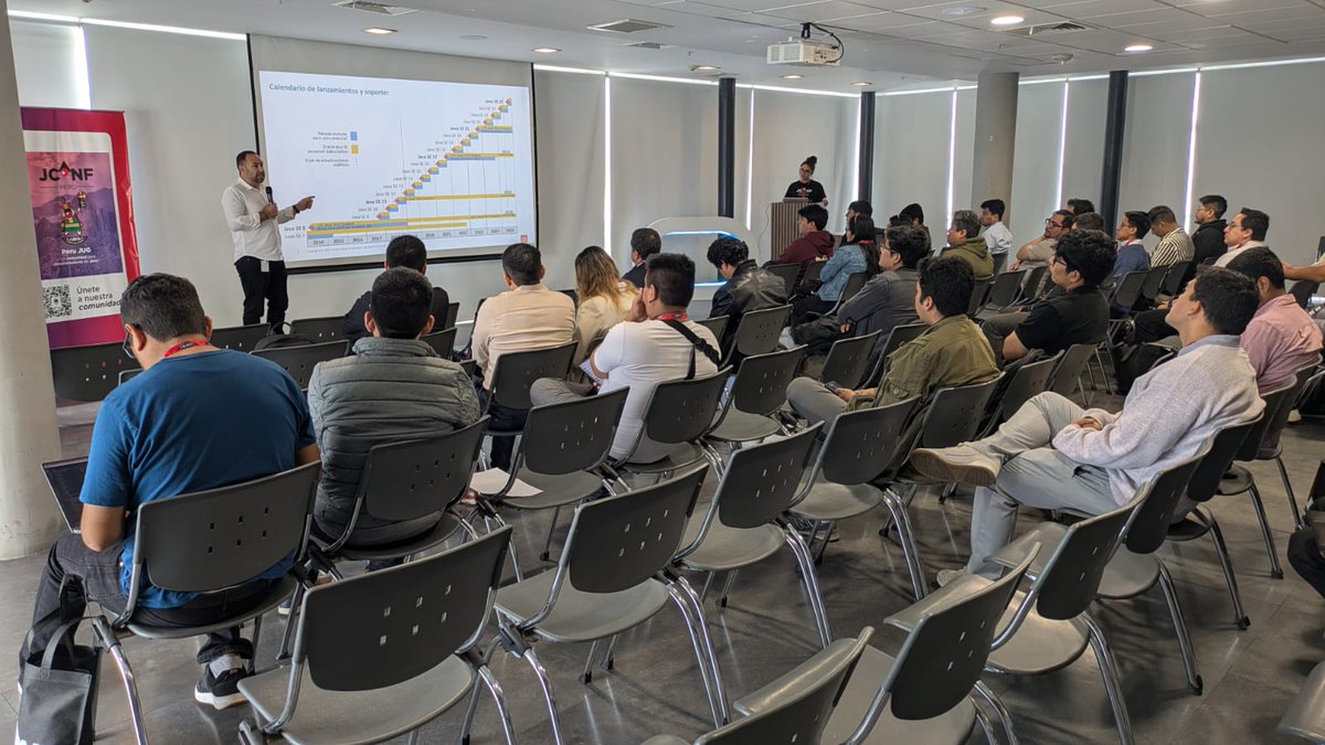 jdluna's tweet image. Arranca la #JConfPeru2025 ☕🚀 Un día lleno de Java, comunidad y buenas charlas. ¿Listo para aprender y conectar con la escena tech? #Java @perujug