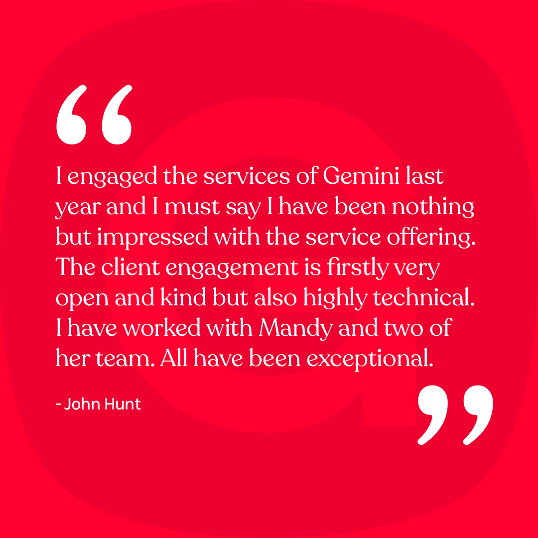 We love hearing from our clients! 💬 

Knowing we help you feel supported and confident with your finances means the world to us. Thank you for trusting Gemini!

#ClientFeedback #FinancialSupport #Empowerment #MoneyMatters #CustomerAppreciation