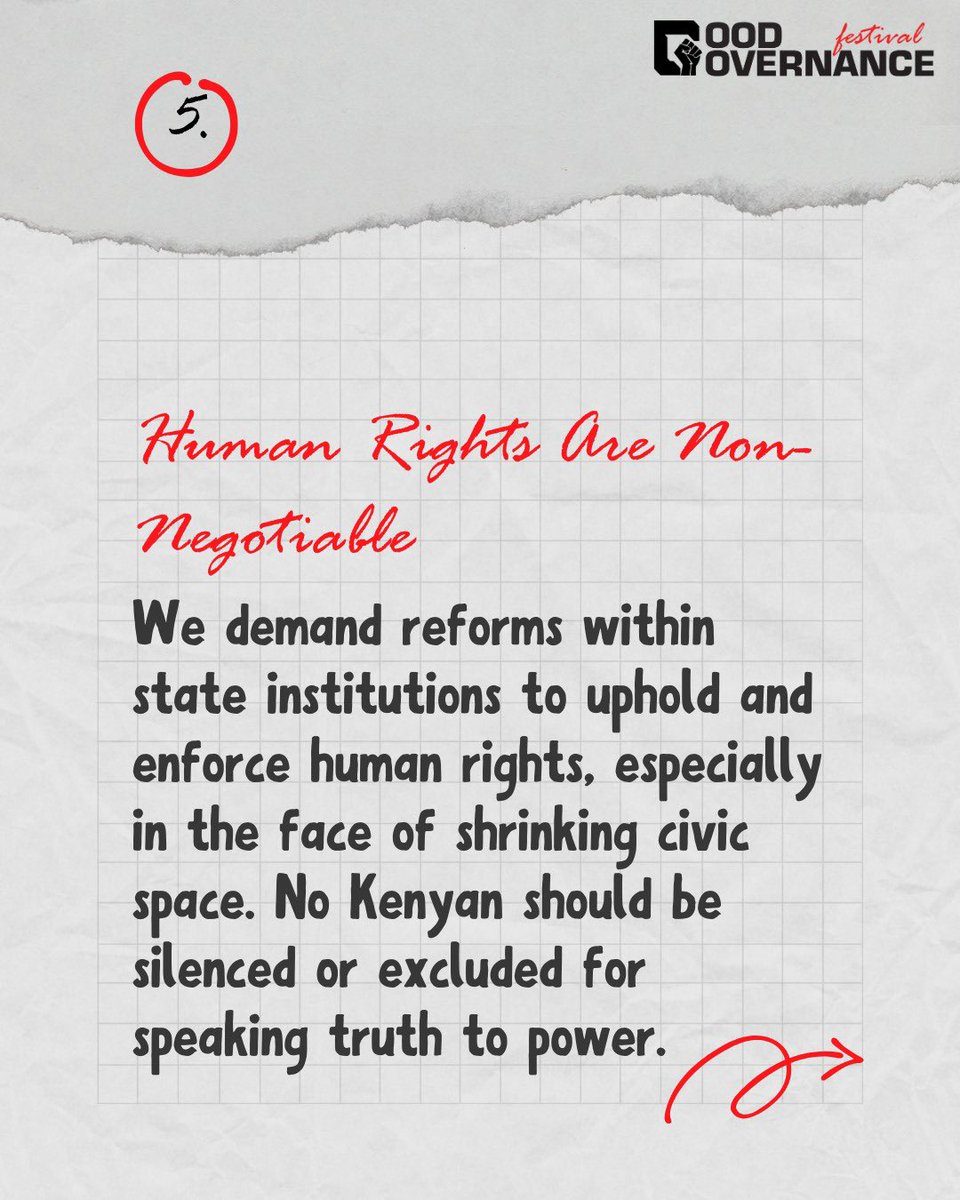 Activista047's tweet image. We demand survivor-centered systems within the justice sector. Survivors must receive humane treatment, psychosocial support and confidentiality. Their rights must guide national policies and institutional reforms.

#VoicesOfAccountability
Post GGFest 2025