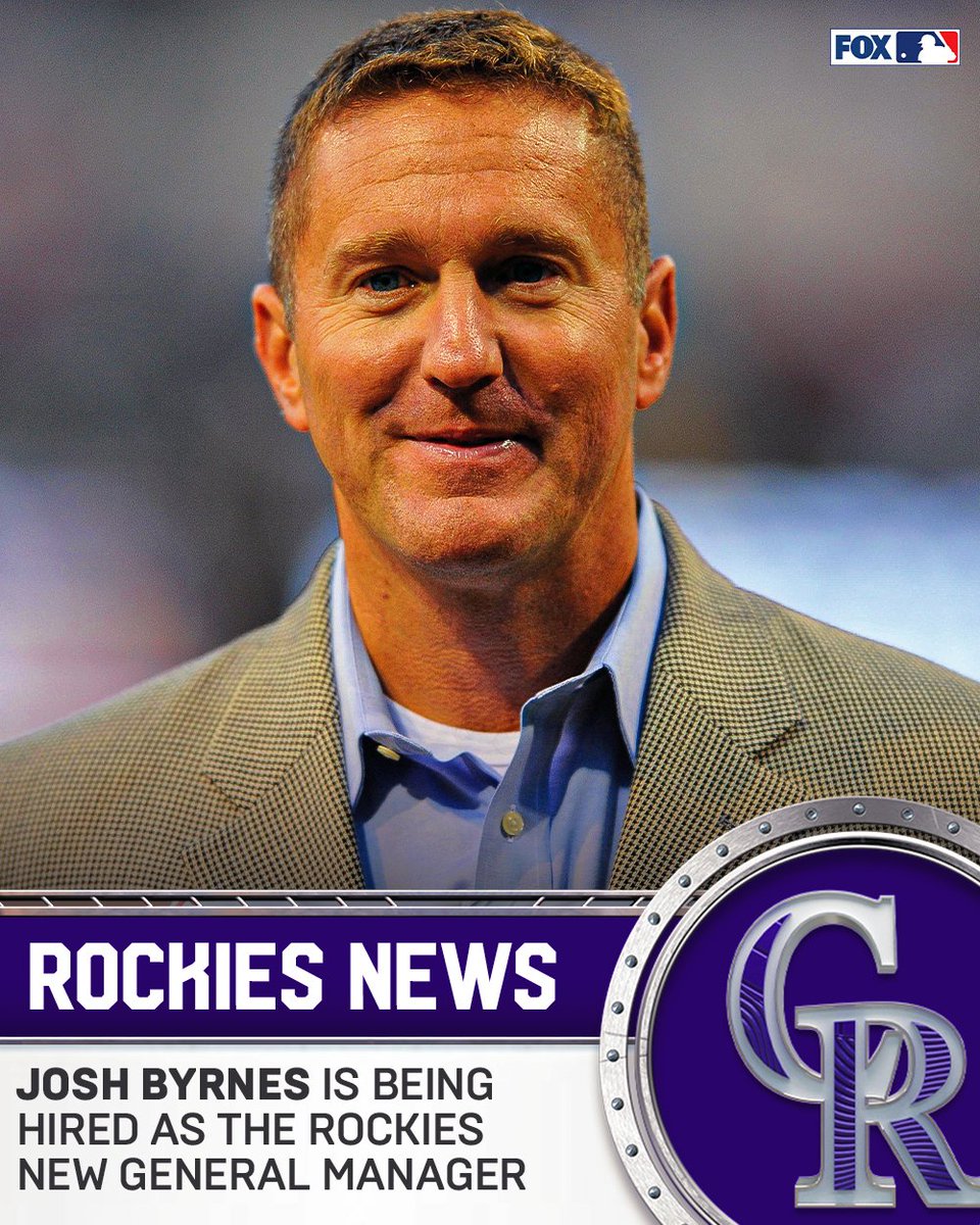 The Rockies are hiring Josh Byrnes as the team's new general manager according to multiple reports.
Byrnes has previously been the GM for the Padres and the Diamondbacks, and has been with the Dodgers as their senior vice president of baseball operations since 2014.
