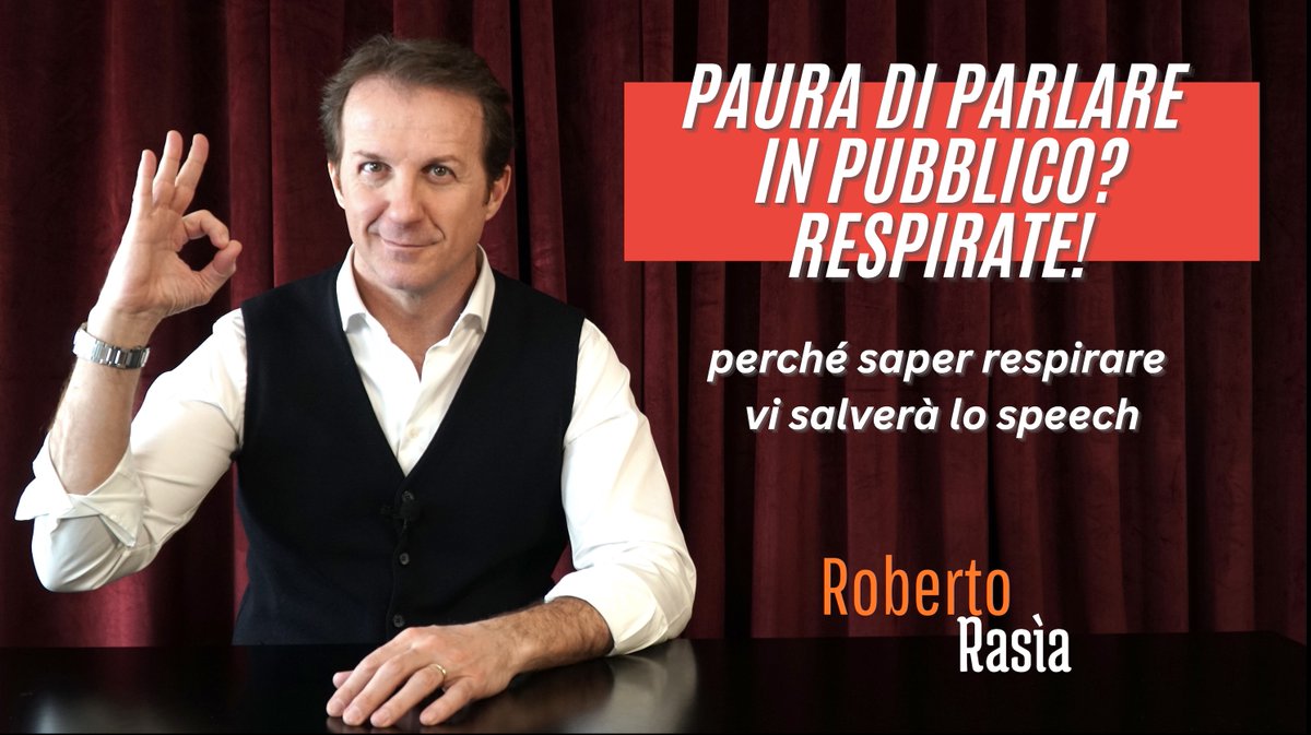 Perché quando si affronta il pubblico spesso manca il respiro o si compiono i classici errori imbarazzanti?
In questo video spiego il funzionamento e l'influenza che la nostra testa ha sulle performance di chi affronta un pubblico: youtu.be/nElIHCHHiz4?si… #ComuniCARE #Rasia