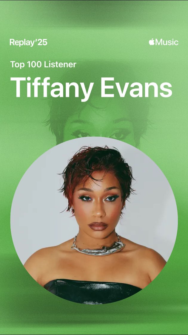 Off of two songs lol 🫶🏽 I’m ready for new music. <a href="/Mstiffevans/">Tiffany Evans</a>