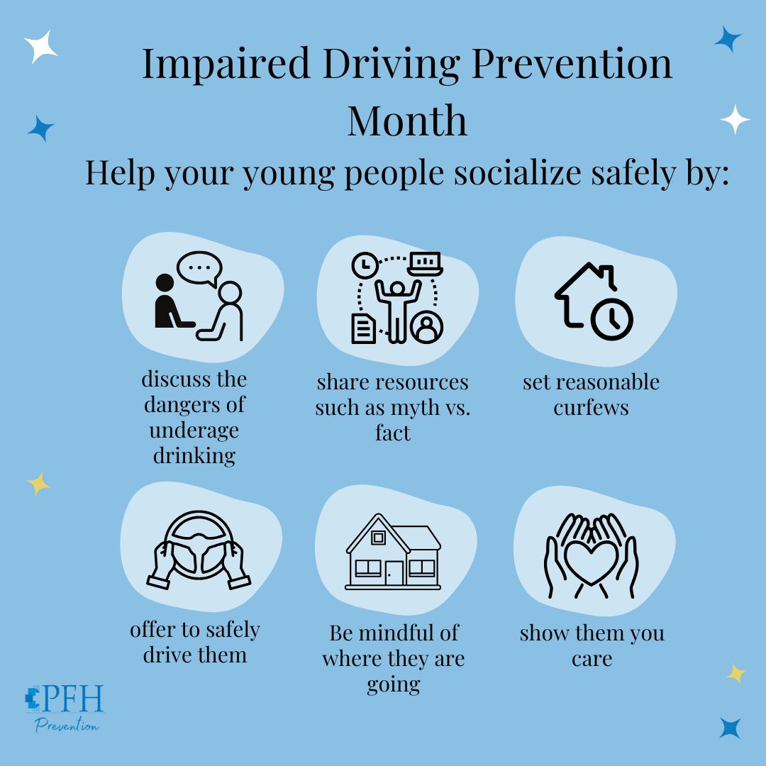 🚗❄️ December is National Impaired Driving Prevention Month. As we celebrate the holidays, let’s also commit to keeping our roads safe. Never drive under the influence of alcohol or drugs—and always plan a sober ride. 

#DriveSober #ImpairedDrivingPrevention #HolidaySafety