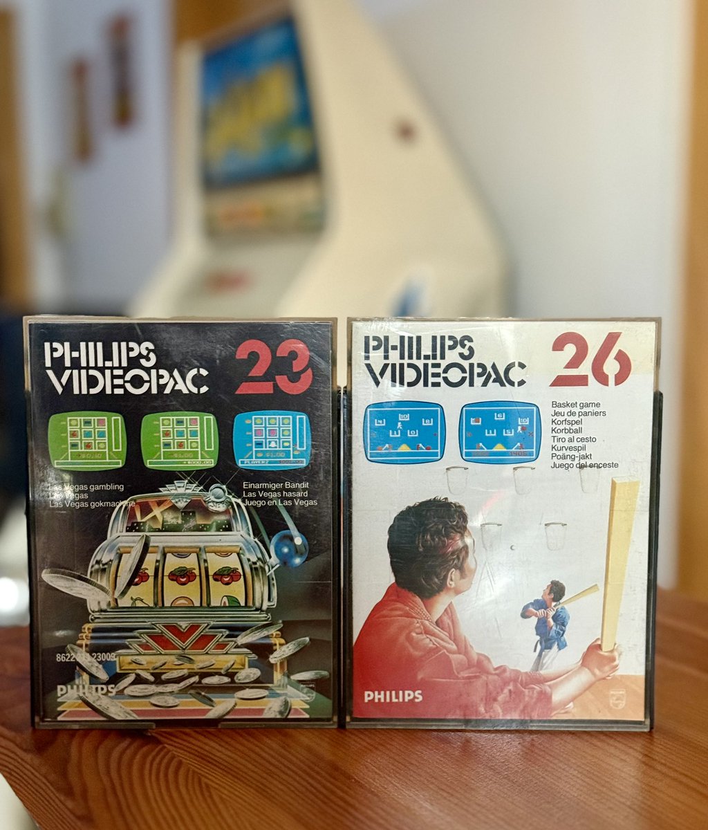 turk182es's tweet image. Ma rentrée du jour. Deux jeux qui manquaient à ma collection Videopac 😍

#Retroblog #Retro #retrogaming #Console #Videopac #Oldies #Vintage #Jeuxvideo #Videogames