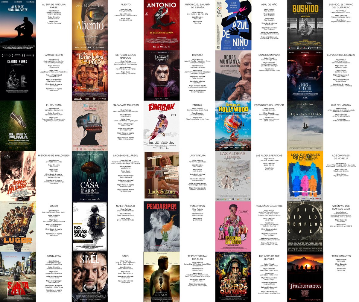 Os presentamos los 30 largometrajes candidatos a los Premios de Cine español Independiente #BlogosDeOro 2026: blogosdeoro.blogspot.com/2025/12/candid…

El lunes 29 de diciembre a las 16:00 desvelaremos en nuestras redes sociales las nominaciones finales 💻

¡Mucha suerte y muchas gracias! 🤞