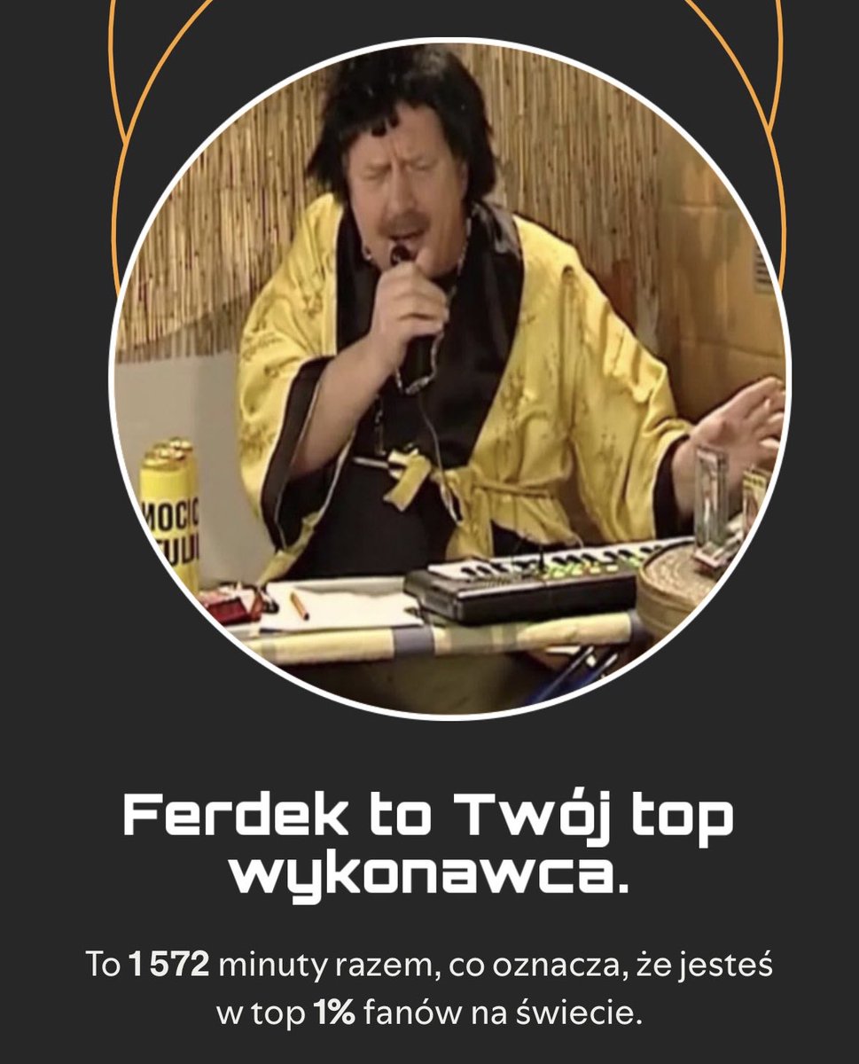 Lata mijają ale mój gust muzyczny pozostaje bez zmian 🎶🎵🎶

#SpotifyWrapped