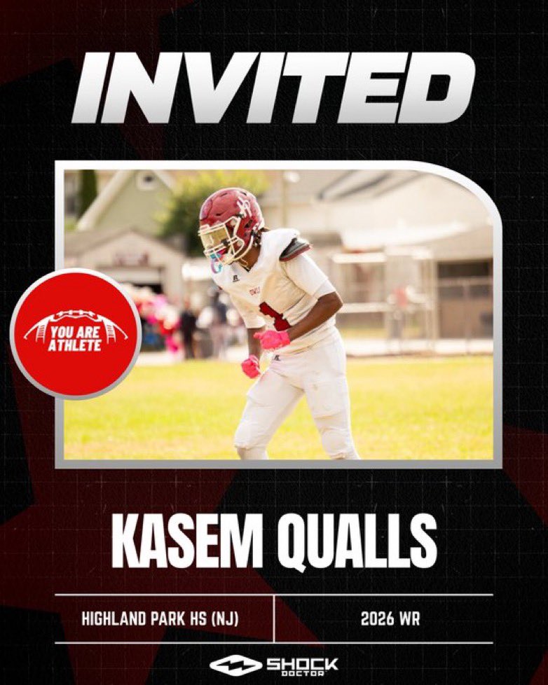 Thank you <a href="/youareathlete/">You Are Athlete</a> for the camp invite on may 2nd, can’t wait to ball. <a href="/CJSportsRadio/">Central Jersey Sports Radio</a> <a href="/gobigrecruiting/">Go Big Recruiting</a> <a href="/gobigrecruiting/">Go Big Recruiting</a> <a href="/PhillyBasement/">PK (D) TEMPLE FOOTBALL</a> <a href="/HPOwlsAthletics/">Highland Park Athletics</a>