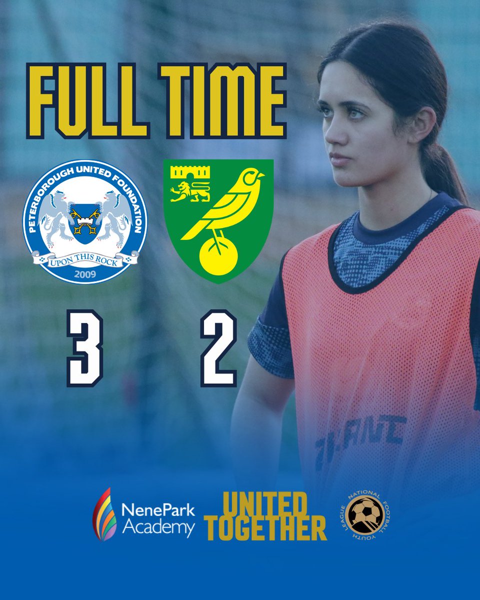 Posh_WG's tweet image. FULL TIME | Posh NFYL 3-2 Norwich 

🎩 3-2 🟡 | #pufc