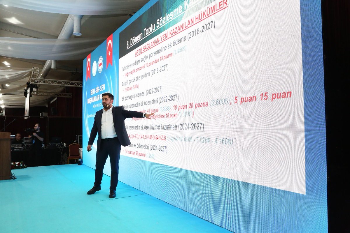 #BemBirSenBaşkanlarKurulu2025

Memur-Sen Toplu Sözleşme Koordinatörü 
Raşit Eğin

Başkanlar Kurulunuzda
8.Dönem Toplu Sözleşme Süreci’ne ilişkin sunumunu gerçekleştirerek sürecin işleyişi, elde edilen kazanımlar ve sürdürülen müzakere çalışmalarının ayrıntılarına dair kapsamlı