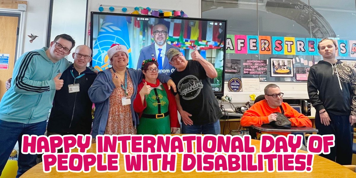 TODAY we have all been celebrating the <a href="/UN/">United Nations</a> International Day for Persons with Disabilities! 🎉

What a very important day on our calendars every year to celebrate people with disabilities all around the world, and talk about our disabilities and our lived experiences! 

#IDPD2025