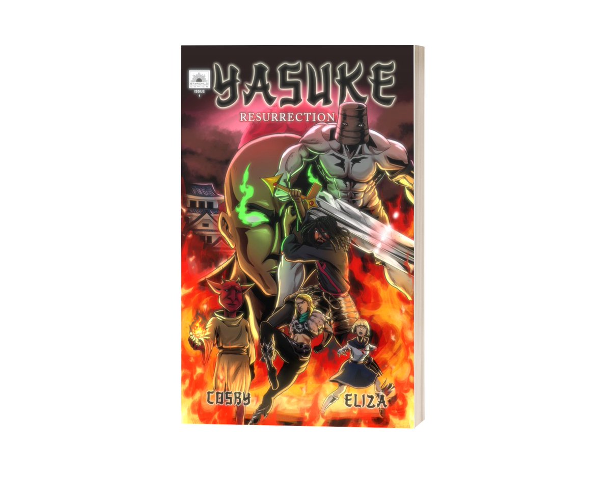 Meet History's First African Samurai!
Yasuke's incredible journey comes to life in this new historical fiction and companion graphic novel from award-winning author Braxton A. Cosby
Our Double Cover Reveal and Preorder Links are live now. - mailchi.mp/cosbymediaprod…