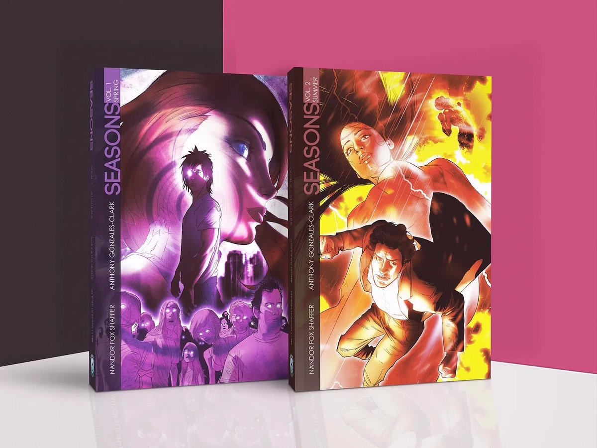 The campaign is over but LATE PLEDGES are enabled! Miss your chance? You can still pre-order your copy of Seasons Volumes 1 &amp; 2 today.

#indiecomics