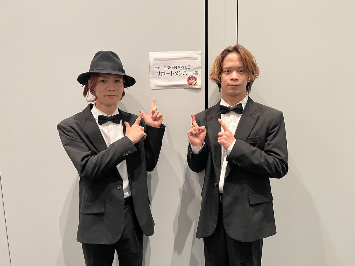 ミセスのお供で
「2025 FNS歌謡祭」第一夜
ありがとうございました🥁

今日もすげかったンゴね

#MrsGREENAPPLE
#GOODDAY #天国
#FNS歌謡祭
#ニカクラカズ