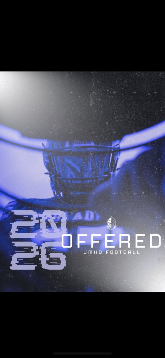 #AGTG✝️ I’m am blessed to have received my 8th offer to <a href="/CruFootball/">UMHB Football🏈</a> Thank you <a href="/KeithStiffle/">Keith Stifflemire</a>‼️‼️
<a href="/CoachLLeong/">Lyle Leong Jr.</a>  <a href="/CoachDixon77/">Keith Dixon</a>  <a href="/Coach_Valverde/">Coach V</a>  <a href="/CoachGrado/">Gage Grado</a> <a href="/RandyRosetta/">Randy Rosetta</a> <a href="/806hsscmedia/">Jasone Pearson</a>