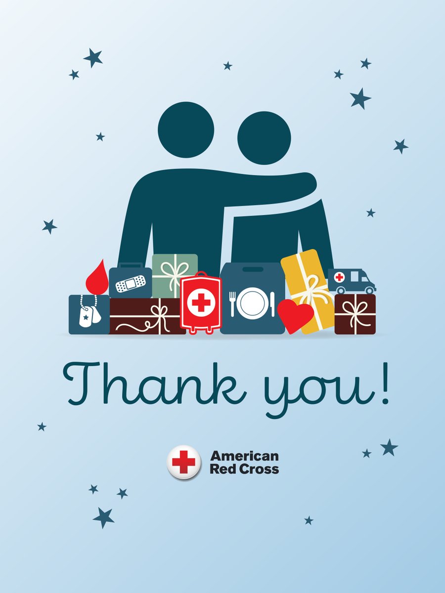 RedCross's tweet image. Yesterday, we were reminded of the incredible kindness that lives in our communities. Your generosity doesn’t just make a difference — it brings hope when it’s needed most.

From all of us at the Red Cross, thank you for opening your heart. If you haven’t had a chance yet,…