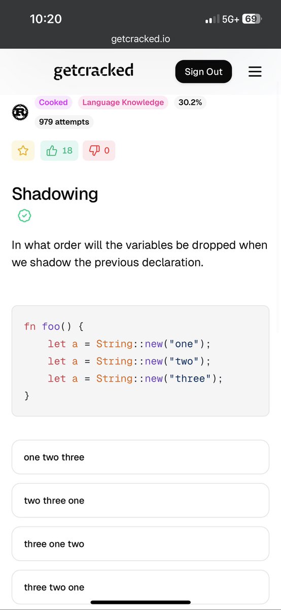 getcrackedio's tweet image. Can a Rust developer explain why allowing the same variable to be declared in the same scope is a good idea?

How is this not a debugging nightmare?

#rustdeveloper #rustprogramming #cpp