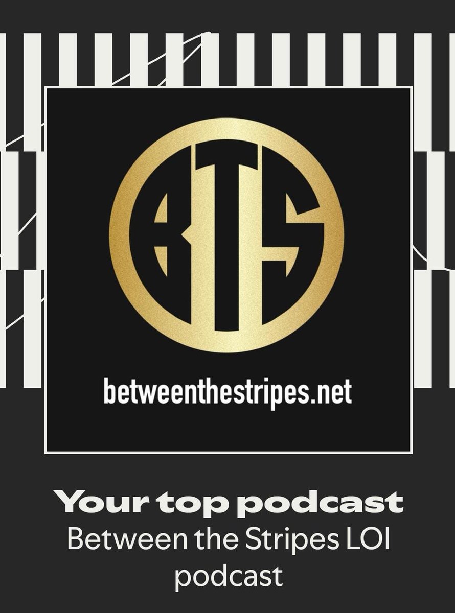 Between the Stripes tweet media