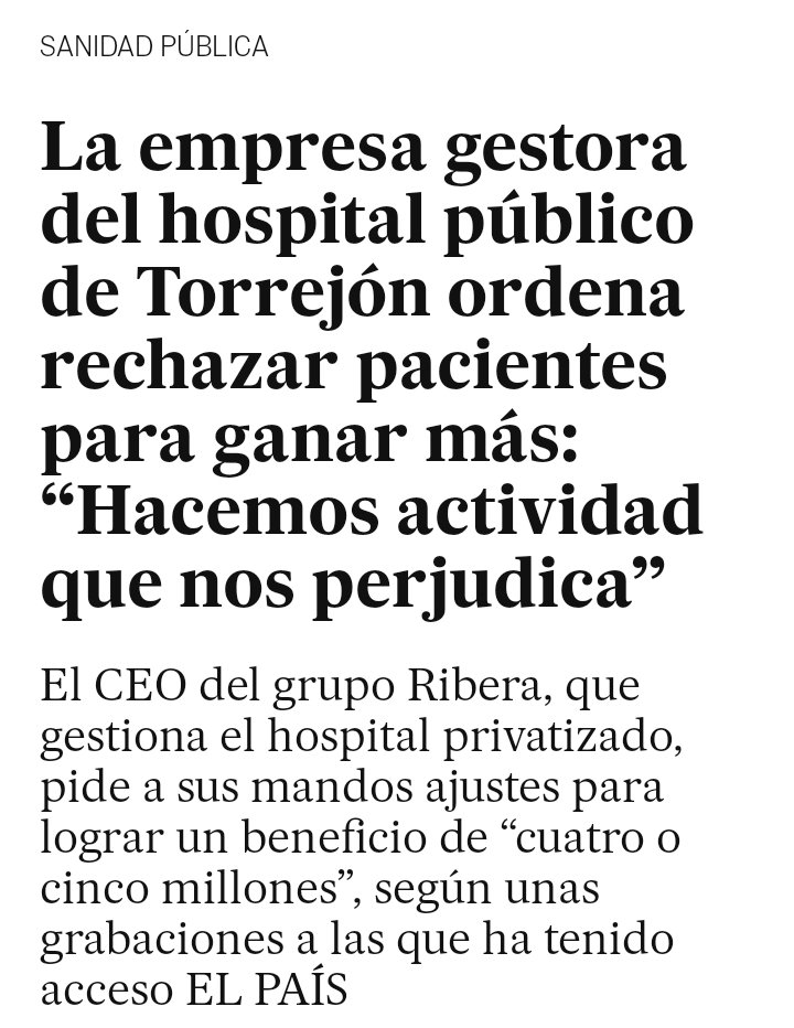 ¿La mafia italiana está gestionando el hospital de Torrejón? 

¡Pero qué ESCÁNDALO ES ESTE!