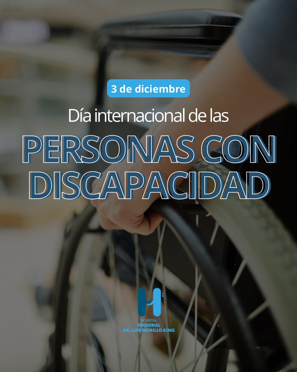 hrdlmkrd's tweet photo. En el Día Mundial de la Discapacidad reafirmamos nuestro compromiso con una atención inclusiva, humana y accesible para todos. Juntos construimos una comunidad más empática y solidaria. 💙♿️
#hospmorilloking #diamundialdeladiscapacidad https://t.co/sVJIpqE9EN