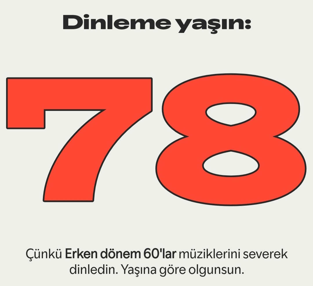 Ruhum yine yaşını ele verdi ahaha