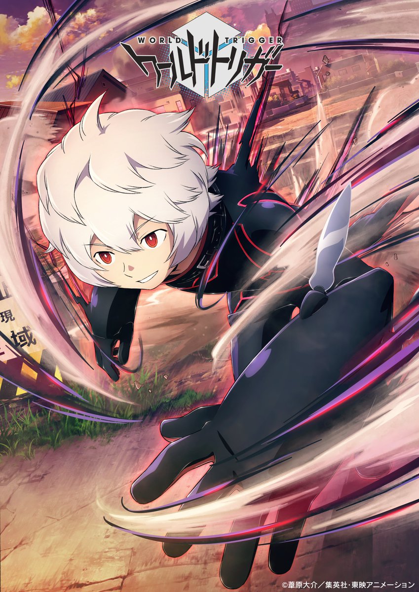 AniNewsAndFacts's tweet photo. World Trigger Reboot Project has started. 

More details will be revealed at Jump Festa on December 20, 2025. https://t.co/gY6vM1soGw