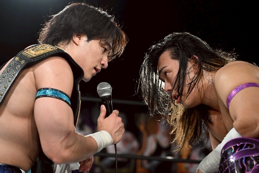 自分自身、何に迷って良いかわからないくらい何もわからない時期が長かった。
圧力もお節介も全部持って前に立つよ。

自分のプロレスに愛と責任を持ってタイトルマッチを闘おう。