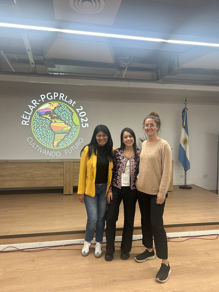 intaCIAP's tweet photo. 👩‍🔬Investigadoras de #UDEA (INTA-CONICET) participan de “XXXII Reunión Latinoamericana de Rizobiología”, VII Taller Latinoamericano sobre Rizobacterias Promotoras del Crecimiento Vegetal. (RELAR-PGPRLat 2025). https://t.co/ywbpd3gcMA