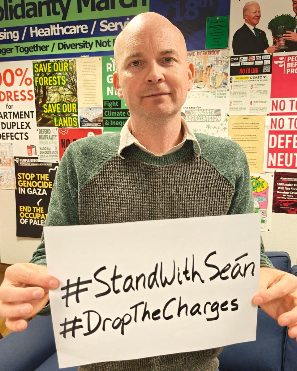 paulmurphy_TD's tweet photo. Will you stand with Seán?
Seán Binder, who grew up in Ireland, is a humanitarian worker who volunteered as a sea rescuer in Greece. For that he was wrongly charged with serious crimes and faces 20 years in prison when he goes on trial tomorrow.
#StandWithSeán #DropTheCharges https://t.co/9Ke2Wvvsed