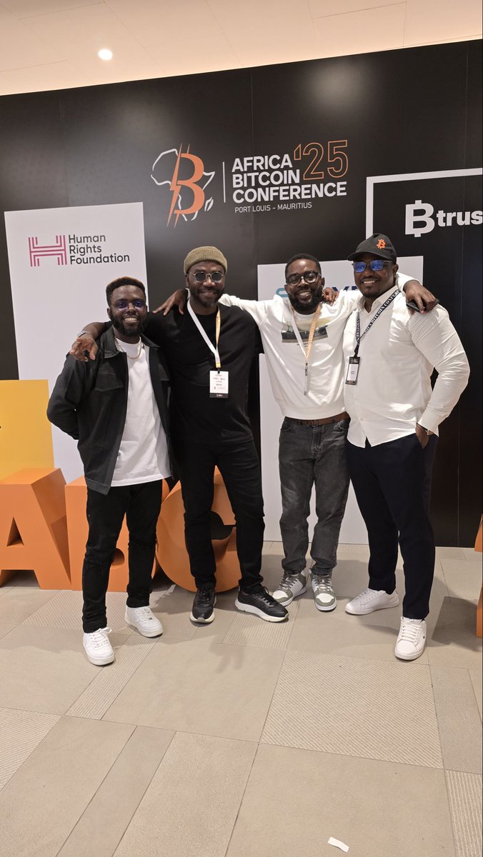 SoumanoIbrahima's tweet image. These guys here are the foundation of crypto adoption in Naija 🇳🇬 and we made it a tradition to reunite at @AfroBitcoinOrg #ABC2025