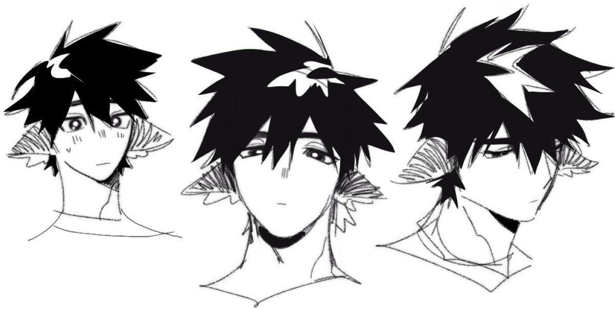 he can have a surprisingly cute look about him
What are you blushing at though!?
#oc
