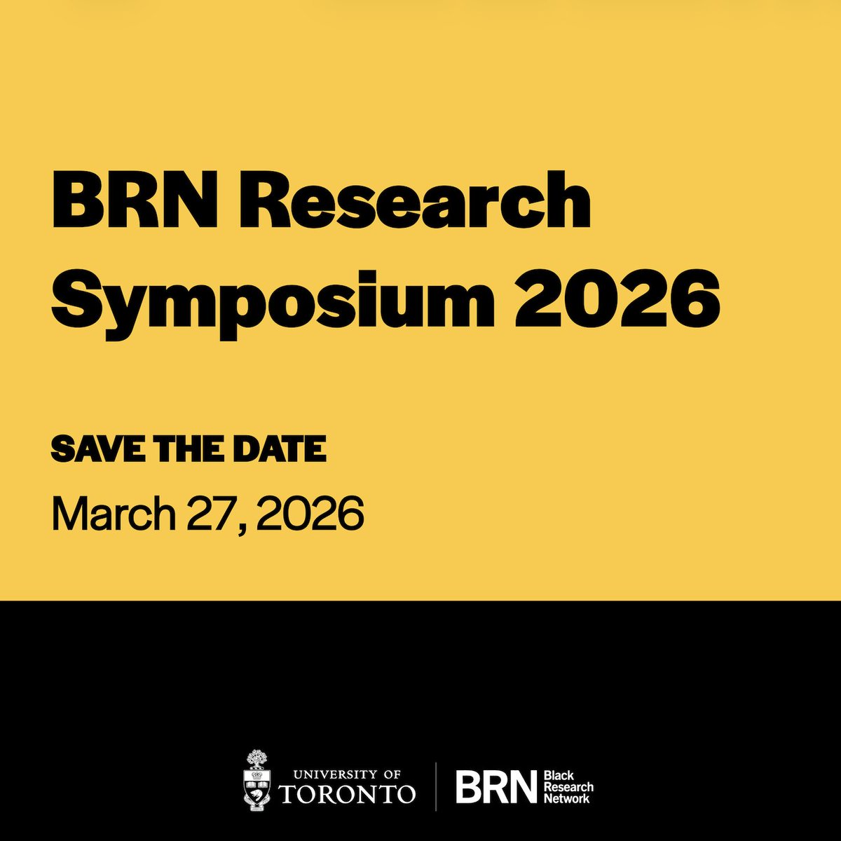 U of T Black Research Network tweet media