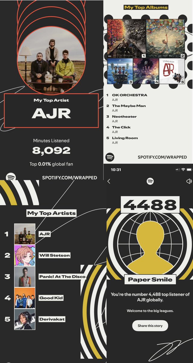 Orisosoup's tweet photo. No way anyone is surprised here xD thanks for a great year! Can’t wait to stamp even more people next show! @ajrofficialteam @AJRBrothers https://t.co/P3GEAkfS6J