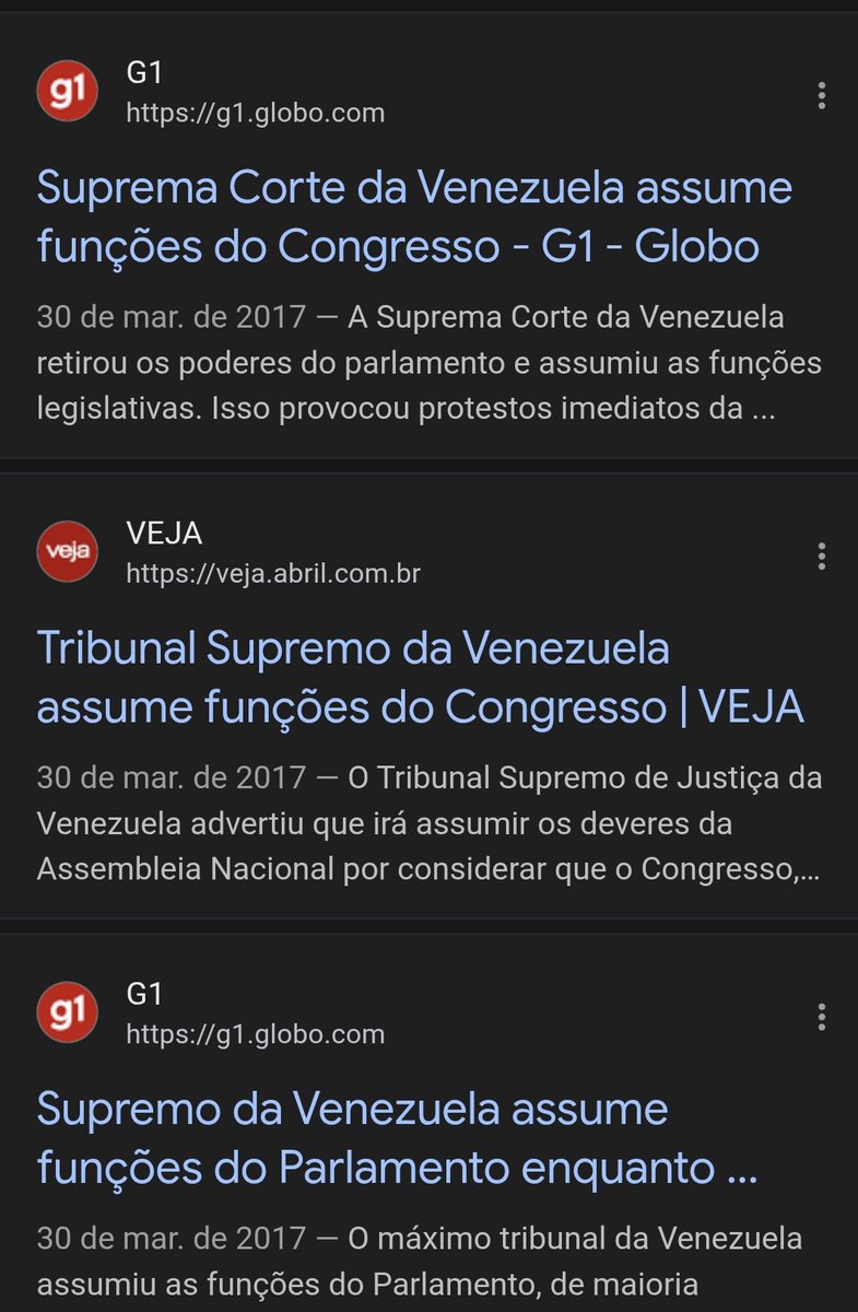 Na Venezuela foi desse jeito!!!