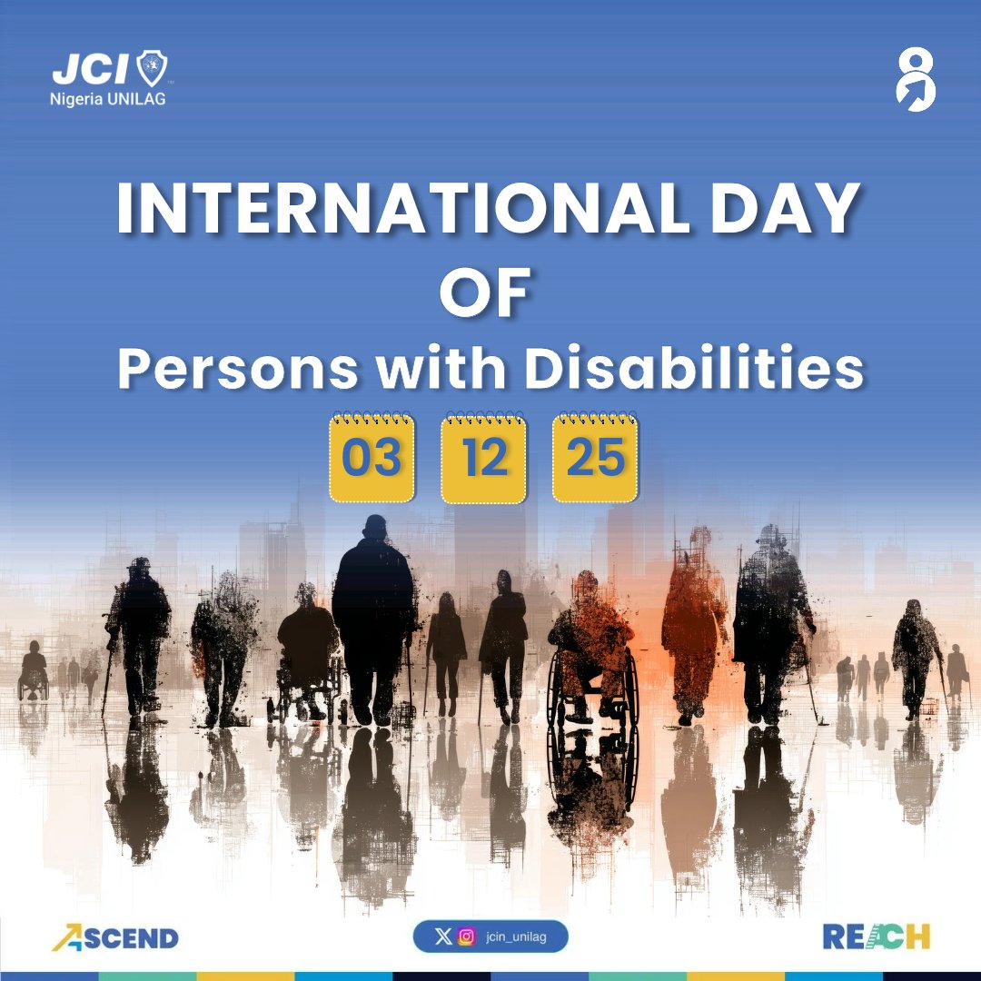 Inclusion begins with awareness, grows with empathy, and thrives through collective action. 

We stand for a world where every person with or without disability  can live, learn, move, and dream without limits. 💙♿

#ELV8
#ASCEND
#REACH
#JCINUNILAG
