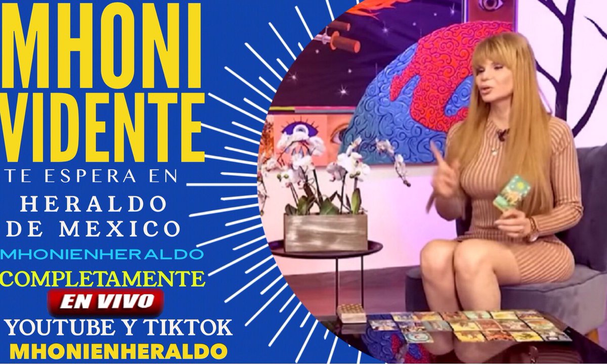 ClubMhoniFan's tweet image. Prepárate porque hoy llega @mhonividente #PreguntaleaMhoni @brenn_mz @heraldodemexico #MhonienHeraldo #Predicciones #Rituales y mucho más 😍