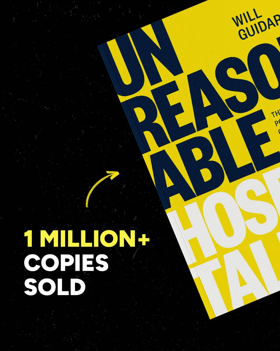 Table for one million?!

ICYMI: Unreasonable Hospitality has seated over 1M readers. Congratulations <a href="/WillGuidara/">Will Guidara</a>!