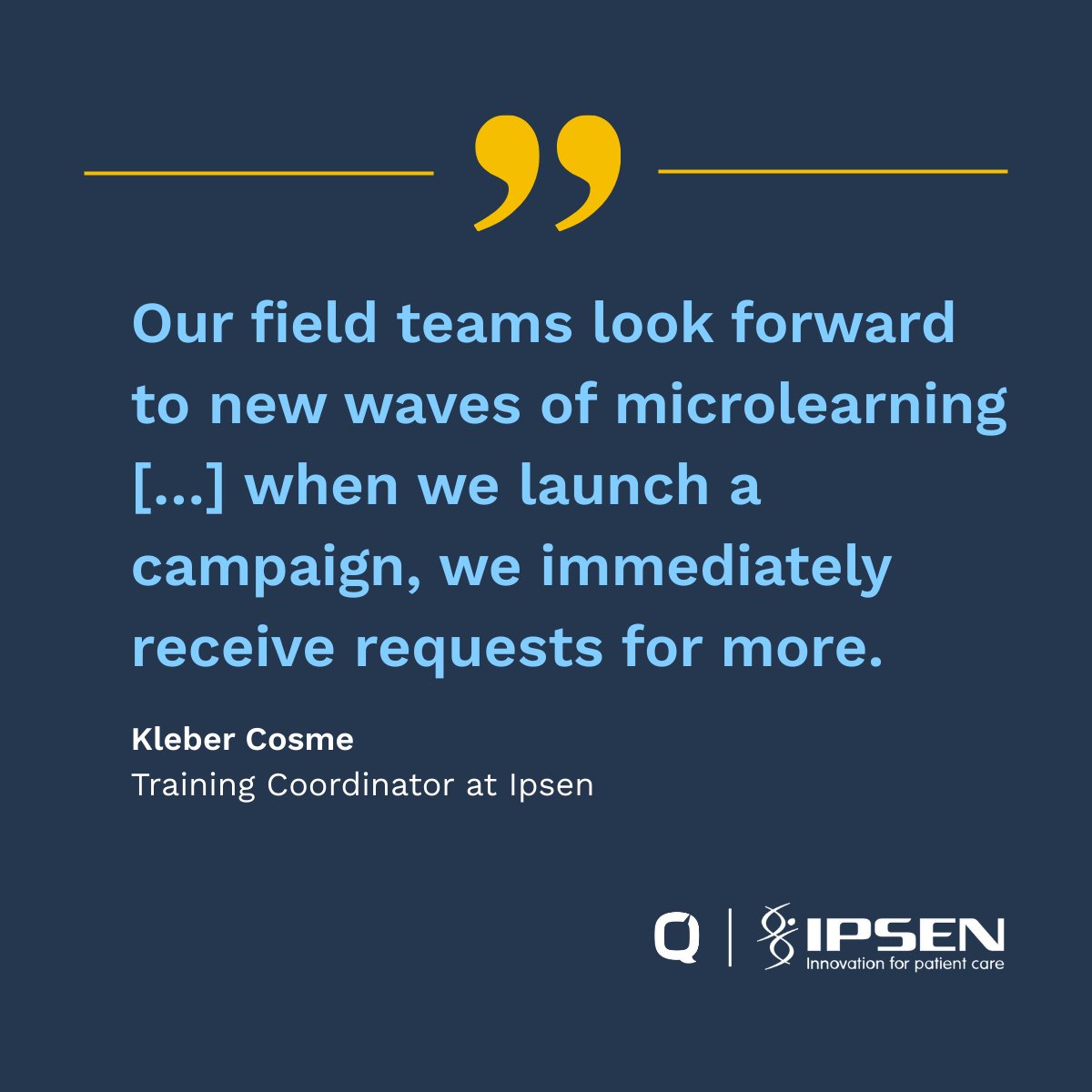 Qstream tweet media
