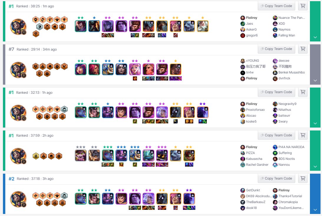 SOAT, ca faisait un moment que j'avais pas pris autant de plaisir sur TFT :D