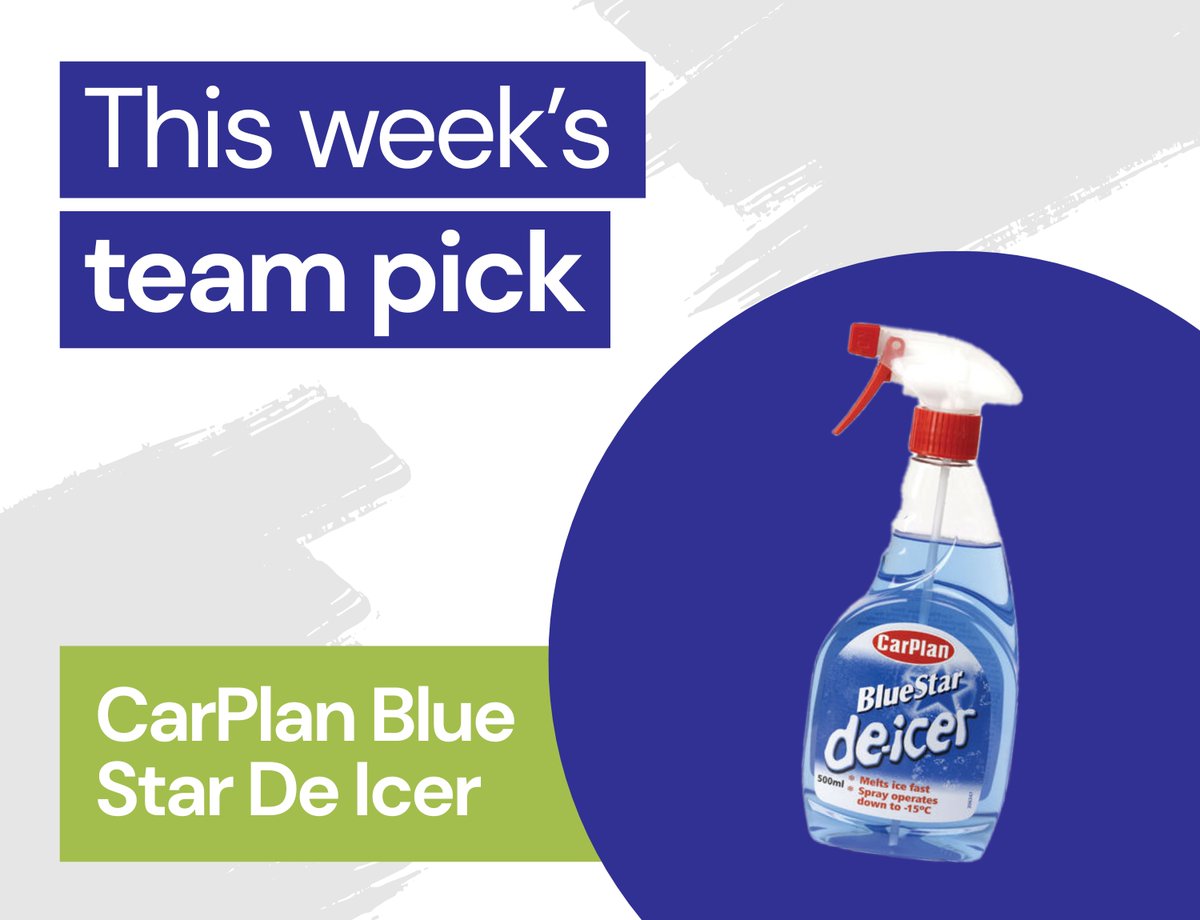 CutlerCleaning's tweet photo. This week’s team pick is our winter lifesaver: De-icer ✔️

It’s currently available at a special price in our Winter Essentials catalogue, along with plenty of other winter must-haves. Contact us today to order: https://t.co/6c4LkFS9AC

#Cutlers #Caswellsgroup #Winteroffers https://t.co/zSxIOOxDUM