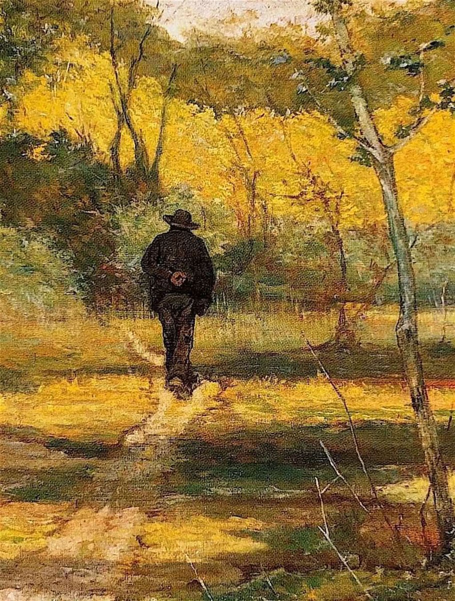 ClaudioKlarke's tweet photo. "Lo racconterò con un sospiro
da qualche parte tra molti anni:
due strade divergevano in un bosco ed io -
io presi quella meno battuta,
e questo ha fatto la differenza."
~ Robert Lee Frost ✍️"La strada non presa"
#VagandoPerLeStrade #VentagliDiParole
@VentagliP
🖌G. Fattori https://t.co/l2ufdXQ6qb