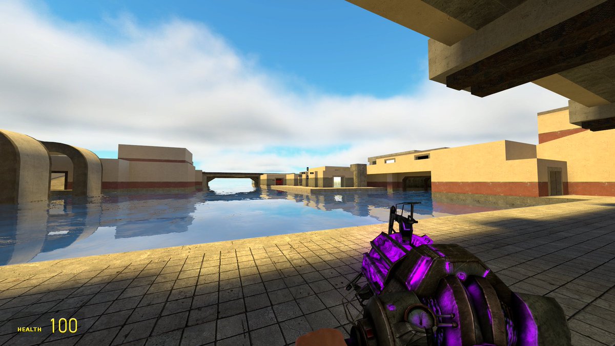 ChiefSmokey1's tweet image. gm_excess_island appreciation post. All the Excess Waters maps are brilliant, but the tightly-knit layout brought on by the island setting really makes the most out of the space afforded by a Source map. #Garrysmod #gmod #Source