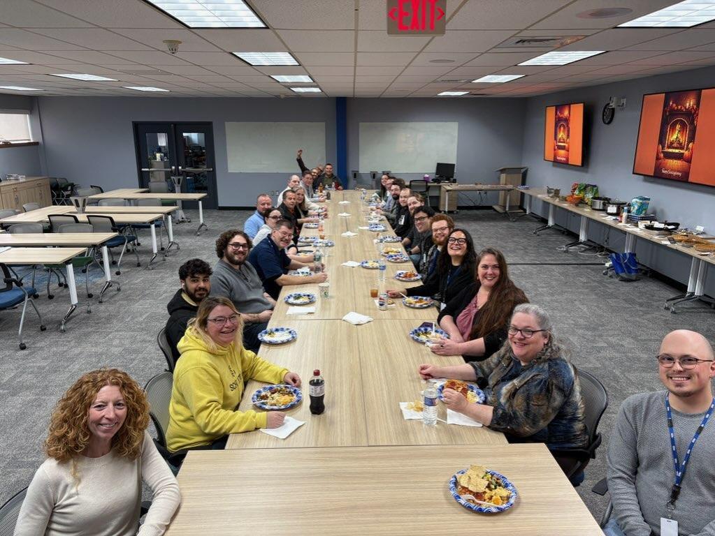 Look at all those smiling faces enjoying the first-annual #SCRIC #Friendsgiving! It was a great time to enjoy good food, connect with our colleagues, and celebrate the many things we are thankful for! #CaringCommunity #Character