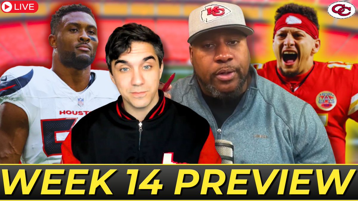 🚨 LIVE TONIGHT at 8:15pm EST!
👉 youtube.com/live/KS19NCYtw…
Former Chiefs TE Jason Dunn &amp; Marcus Dash preview the Week 14 showdown vs the Texans — injuries, X-factors &amp; playoff stakes! 
<a href="/BleavNetwork/">Bleav</a> <a href="/FanDuel/">FanDuel</a> #ChiefsKingdom