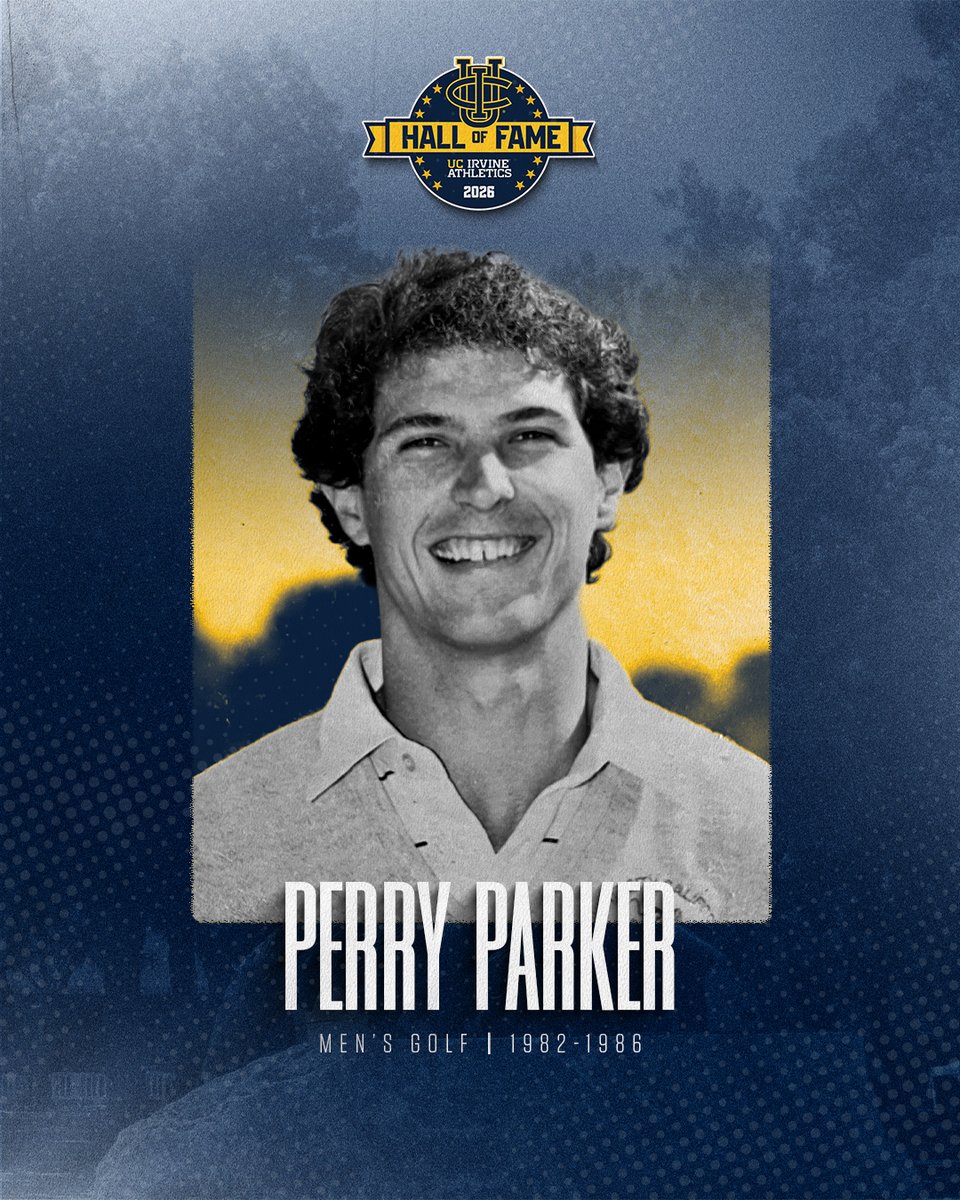 Congratulations to alumnus Perry Parker for being named to the UC Irvine Athletics Hall of Fame Class of 2026!

#TogetherWeZot | #2026HallOfFame