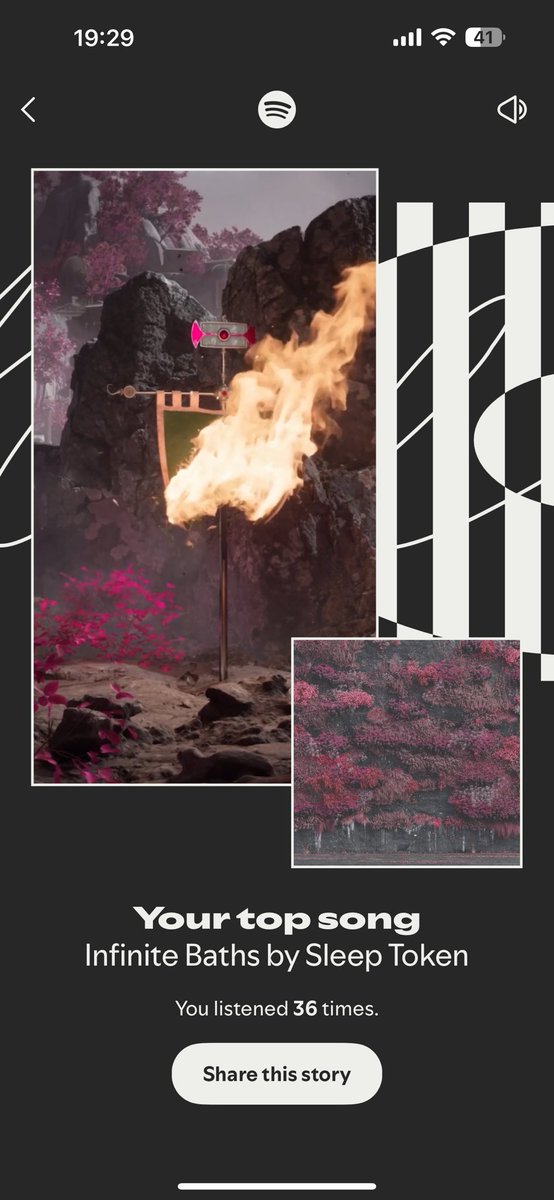 Reflect0r's tweet image. What a year ! thanks sleep token 💜 #SpotifyWrapped