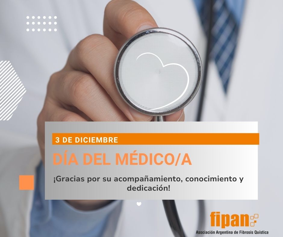 #DíaDelMédico/a 
𝗛𝗼𝘆 𝗰𝗲𝗹𝗲𝗯𝗿𝗮𝗺𝗼𝘀 𝗮 𝗾𝘂𝗶𝗲𝗻𝗲𝘀 𝗰𝘂𝗶𝗱𝗮𝗻 𝗻𝘂𝗲𝘀𝘁𝗿𝗮 𝘀𝗮𝗹𝘂𝗱 𝗰𝗼𝗻 𝗰𝗼𝗺𝗽𝗿𝗼𝗺𝗶𝘀𝗼 y 𝘃𝗼𝗰𝗮𝗰𝗶𝗼́𝗻.
¡Gracias por escuchar, por contener, por investigar y por no soltar la mano nunca! 🧡

#FIPAN #FQ #ComunidadFQ #RedFQ #APAFIQ