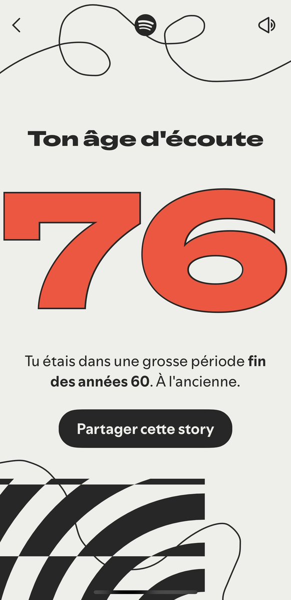 Bon le #wrappedspotify 2025 est arrivé. Il fait pas semblant le machin. J'ai pris cher bordel